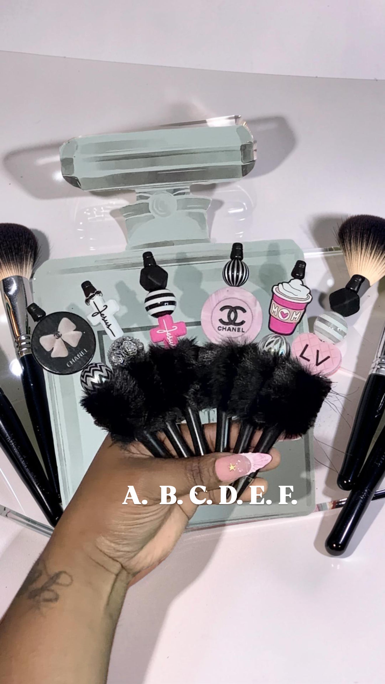Black Fur Luxury Pens
