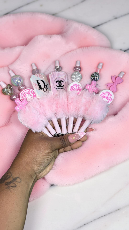 Pink Fur Luxury Pens